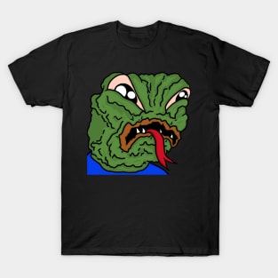 FeelsKckMan disgusted hissing pepe T-Shirt